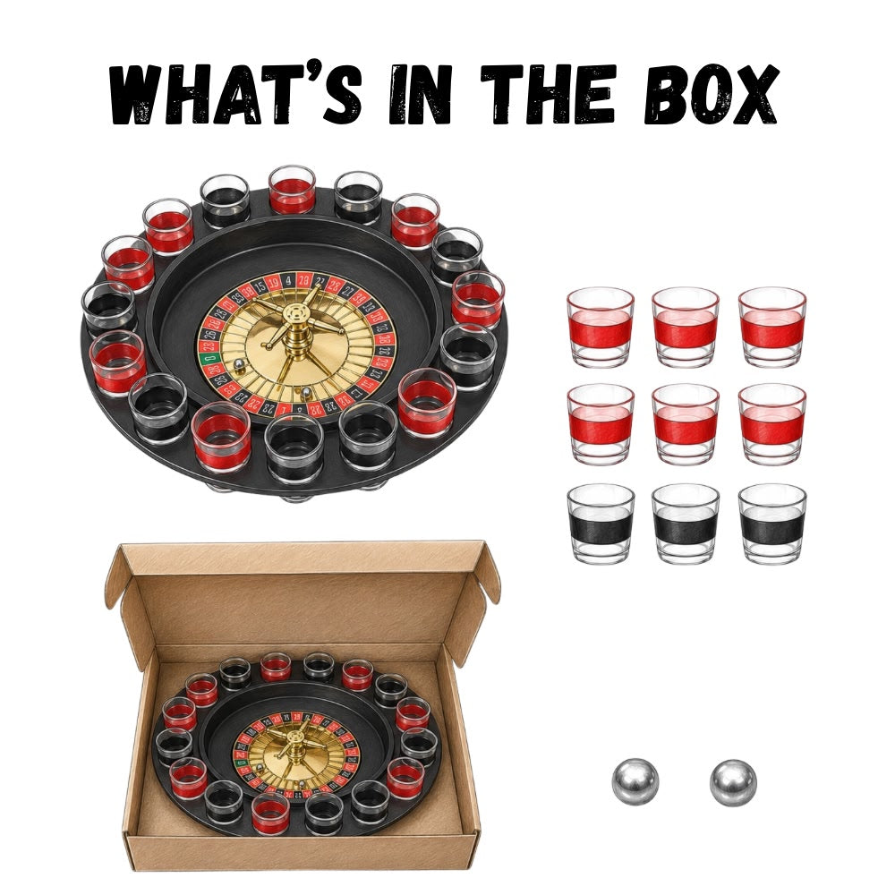 THE TIPSY ROULETTE WHEEL®