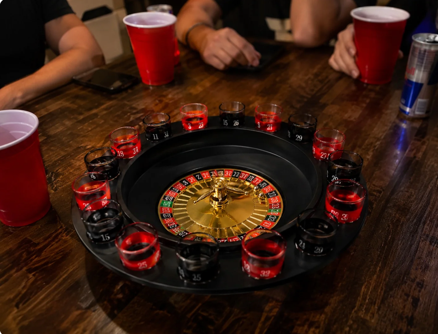 THE TIPSY ROULETTE WHEEL®