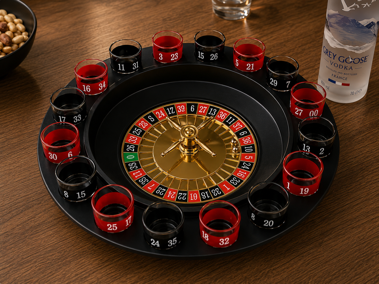 THE TIPSY ROULETTE WHEEL®